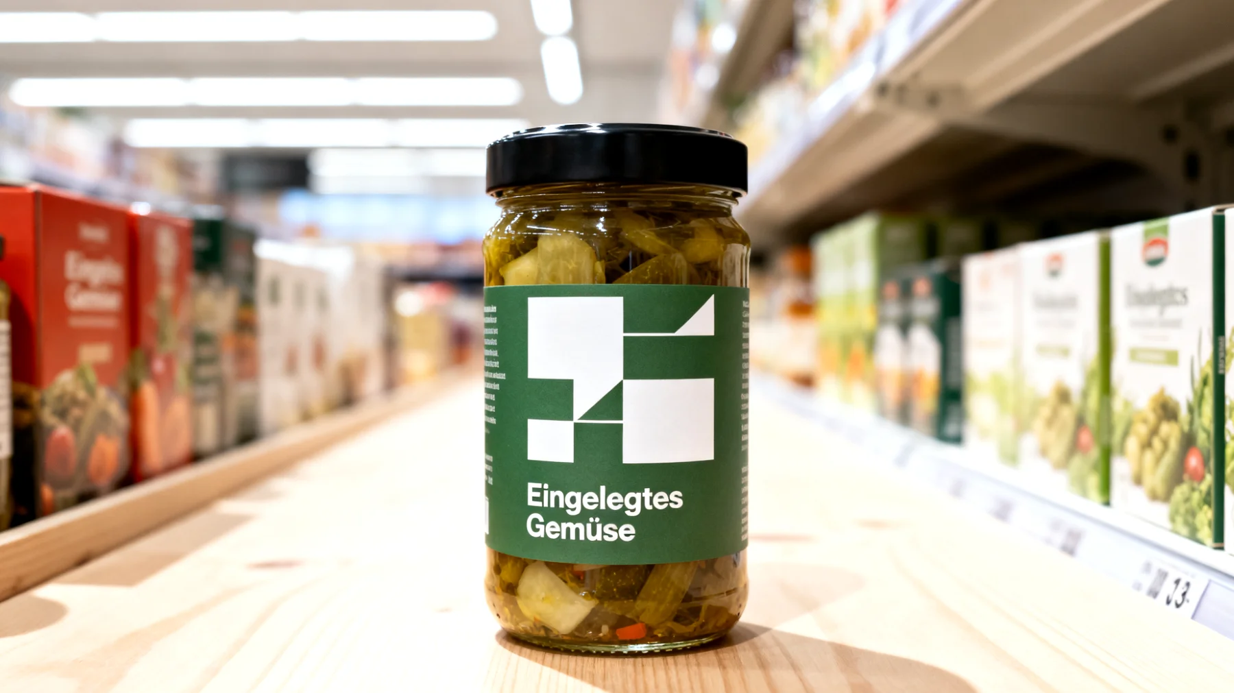 Eingelegtes Gemüse"